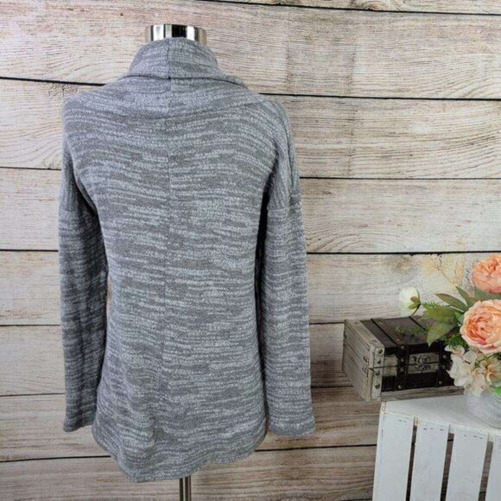 Aerie Women's Real Soft Oversized Gray Cowl Neck Sweater Size Extra Small - Picture 2 of 6